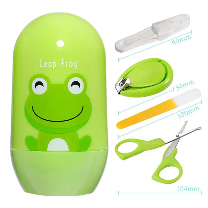 4pcs/set Baby Cartoon Pattern Nail Care Set