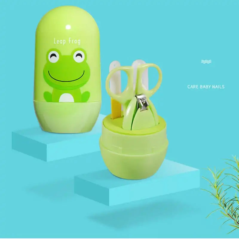4pcs/set Baby Cartoon Pattern Nail Care Set