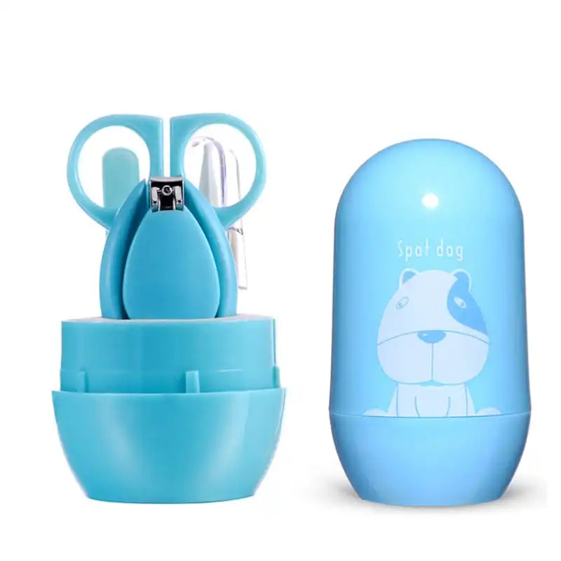 4pcs/set Baby Cartoon Pattern Nail Care Set