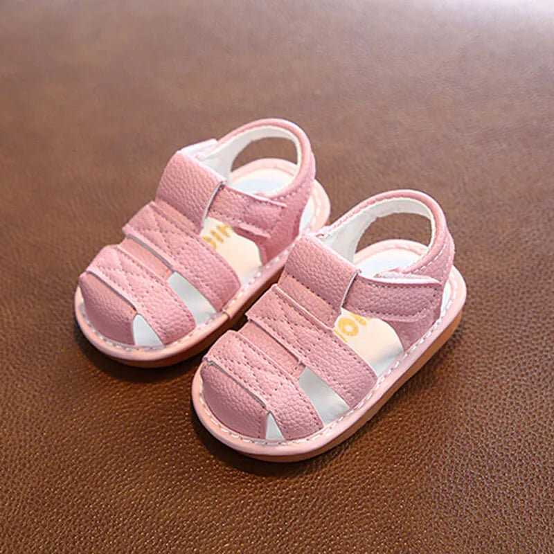 Baby Simple Solid Color Sandals