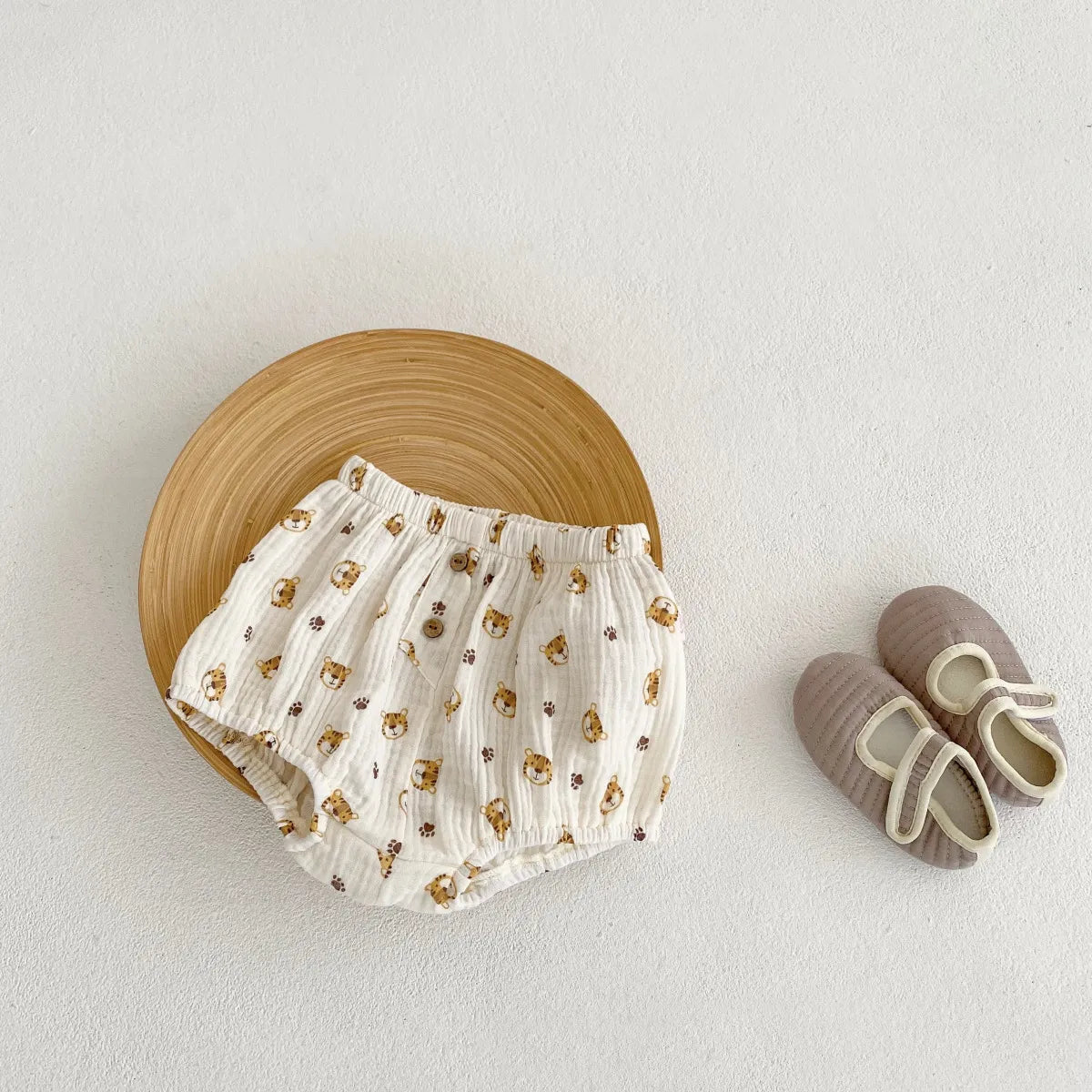 Baby Cute Cotton Yarn Shorts