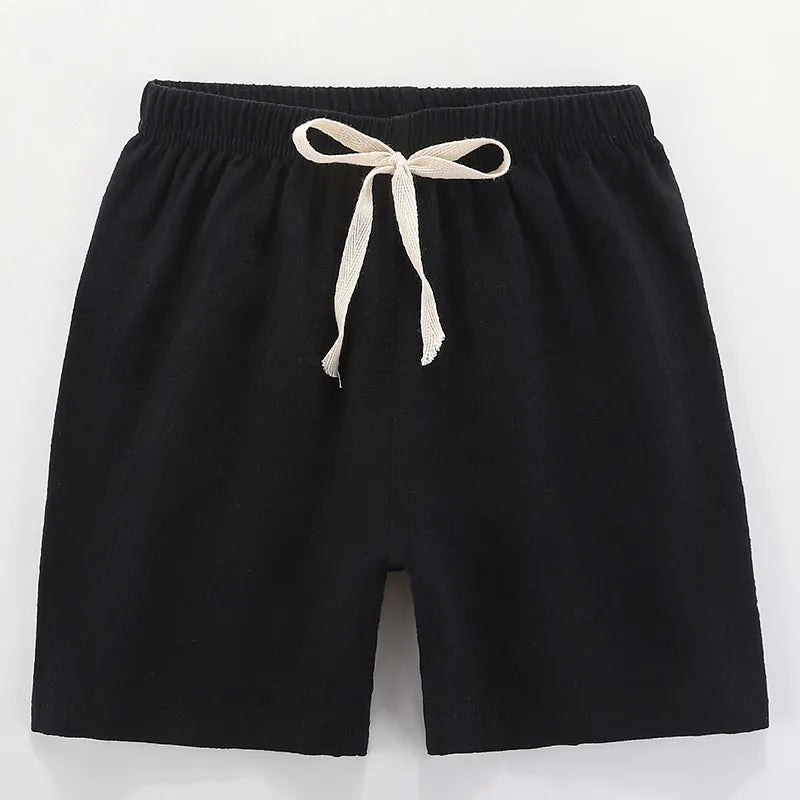 Kids Toddler Boy Fashion Thin Cotton Solid Shorts