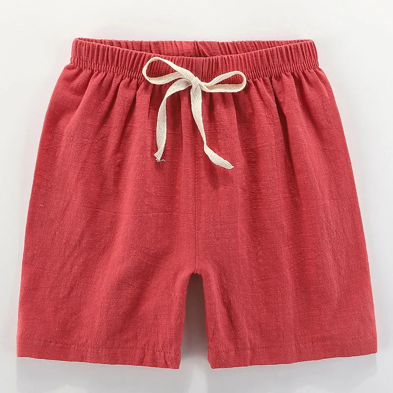 Kids Toddler Boy Fashion Thin Cotton Solid Shorts