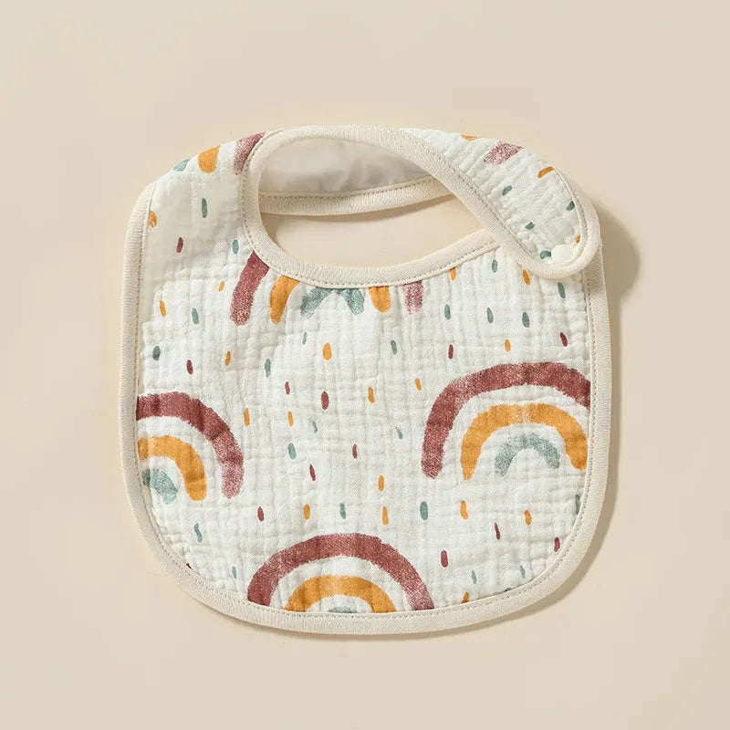 Toddlers Newborn Baby Fashion Cartoon Print Bib Burp Cloth