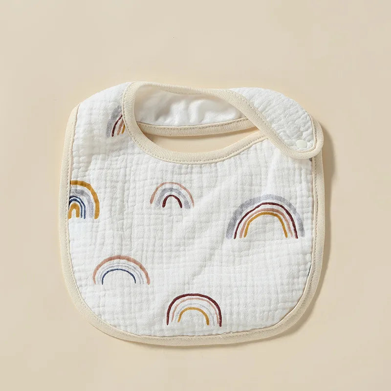 Toddlers Newborn Baby Fashion Cartoon Print Bib Burp Cloth