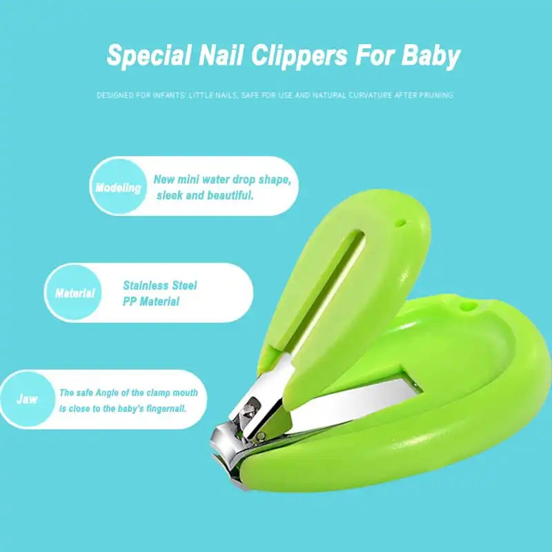 4pcs/set Baby Cartoon Pattern Nail Care Set
