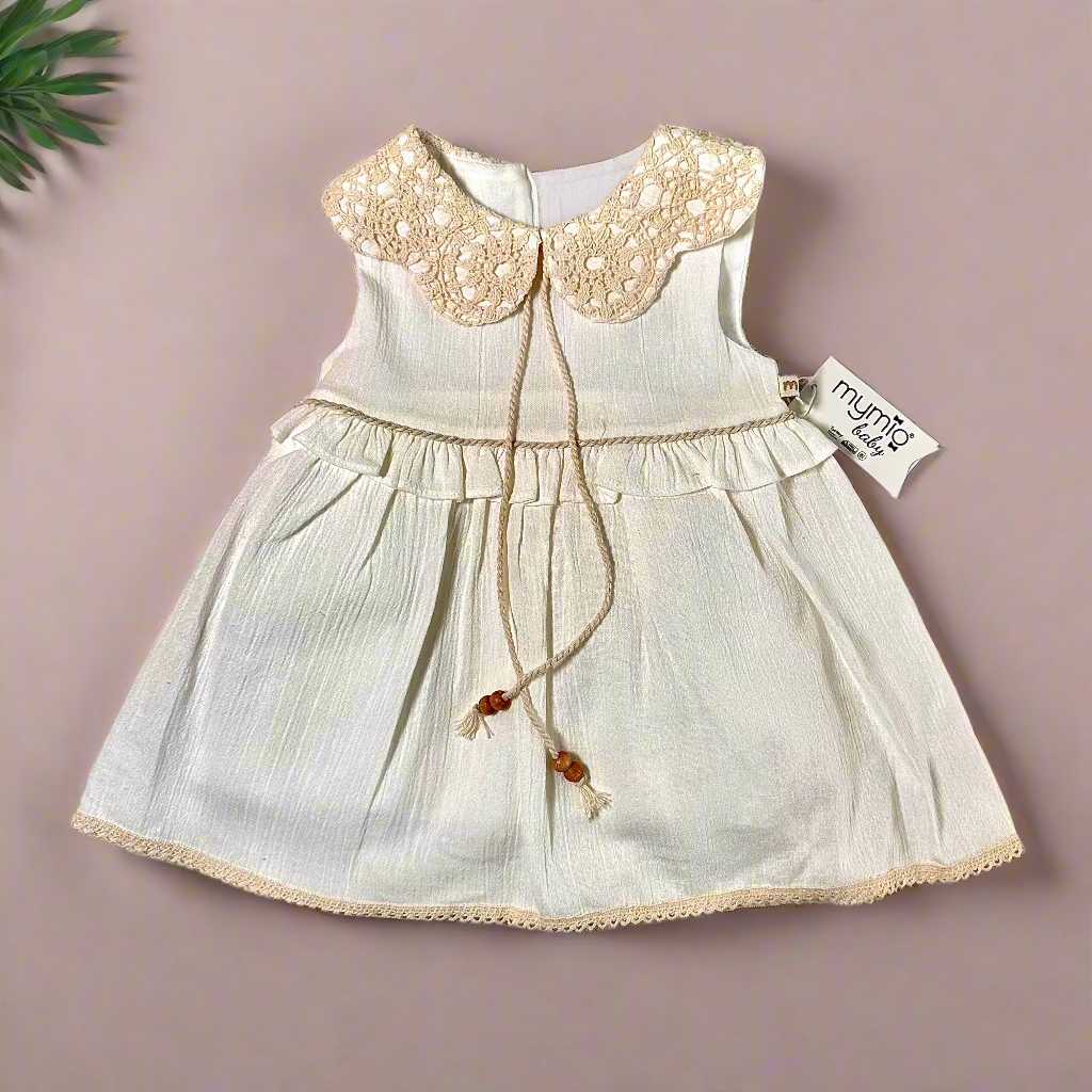 neric Infant Baby Girls Smocked Dress Puff Short Sleeve Floral Embroidery Princess Dresses Toddler Summer Casual Sundress
