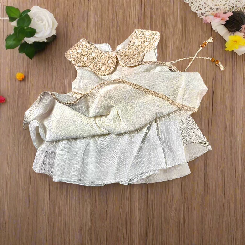 neric Infant Baby Girls Smocked Dress Puff Short Sleeve Floral Embroidery Princess Dresses Toddler Summer Casual Sundress
