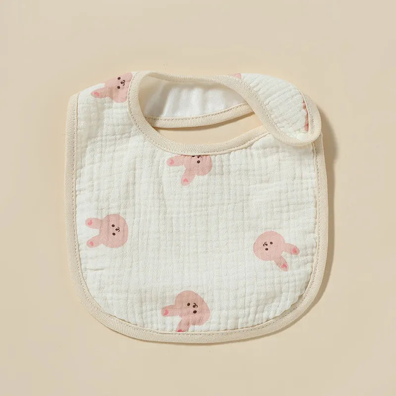 Toddlers Newborn Baby Fashion Cartoon Print Bib Burp Cloth